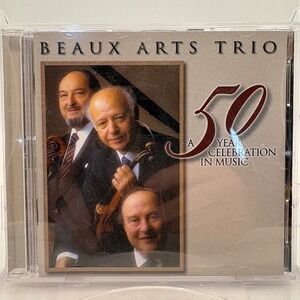 Beaux Arts Trio 50 A Year Celebration In Music 2 CD Set Philips B0003140-02